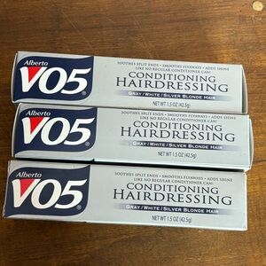 V05 (3) Conditioning Hairdressing for Gray and Silver Hair